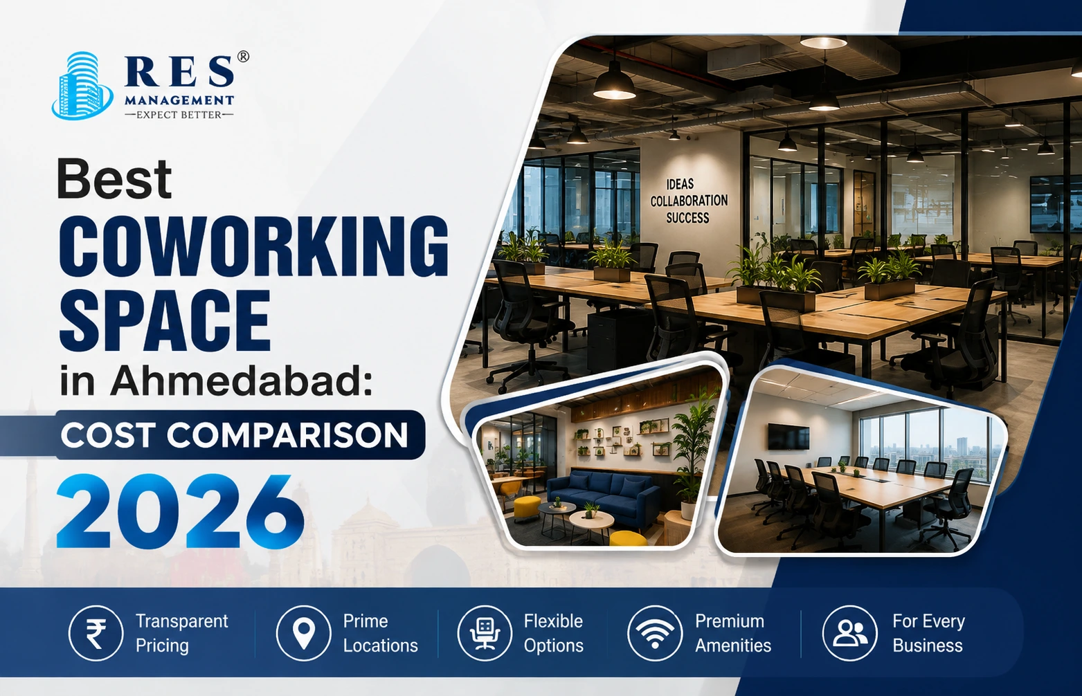 Best Coworking Space in Ahmedabad: Cost Comparison 2026