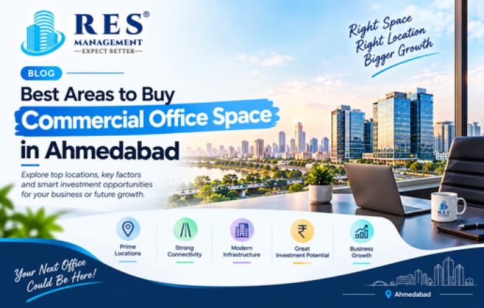 Best Areas to Buy Commercial Office Space in Ahmedabad