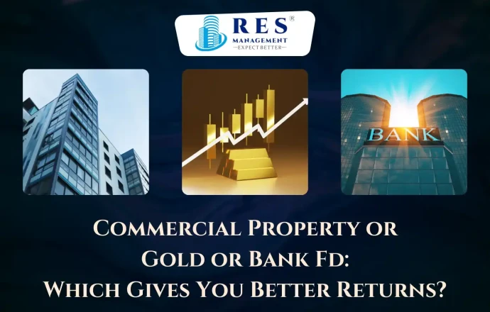 Commercial Property or Gold or Bank Fd: Which Gives You Better Returns?