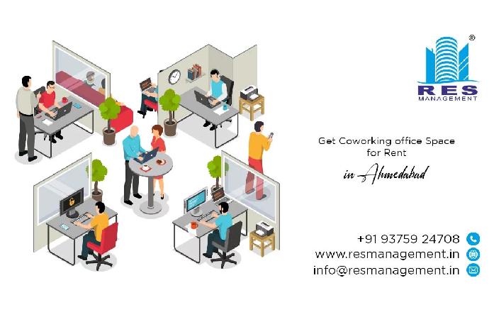 Get Coworking office Space for Rent in Ahmedabad