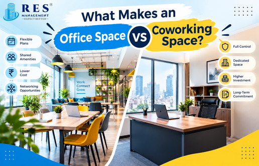 What Makes an Office Space Different from a Coworking Space?