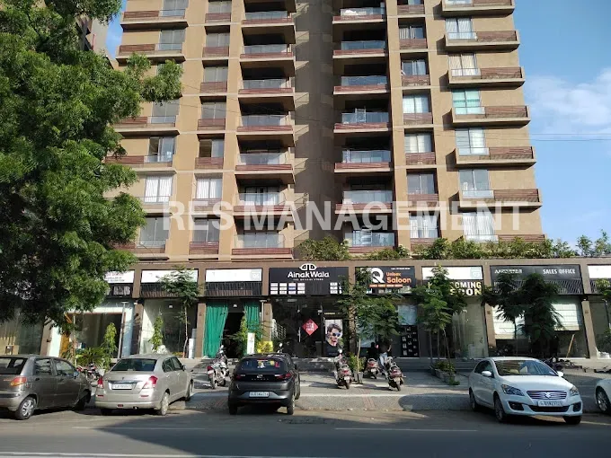 Aarya bhumi building ground floor showroom for rent