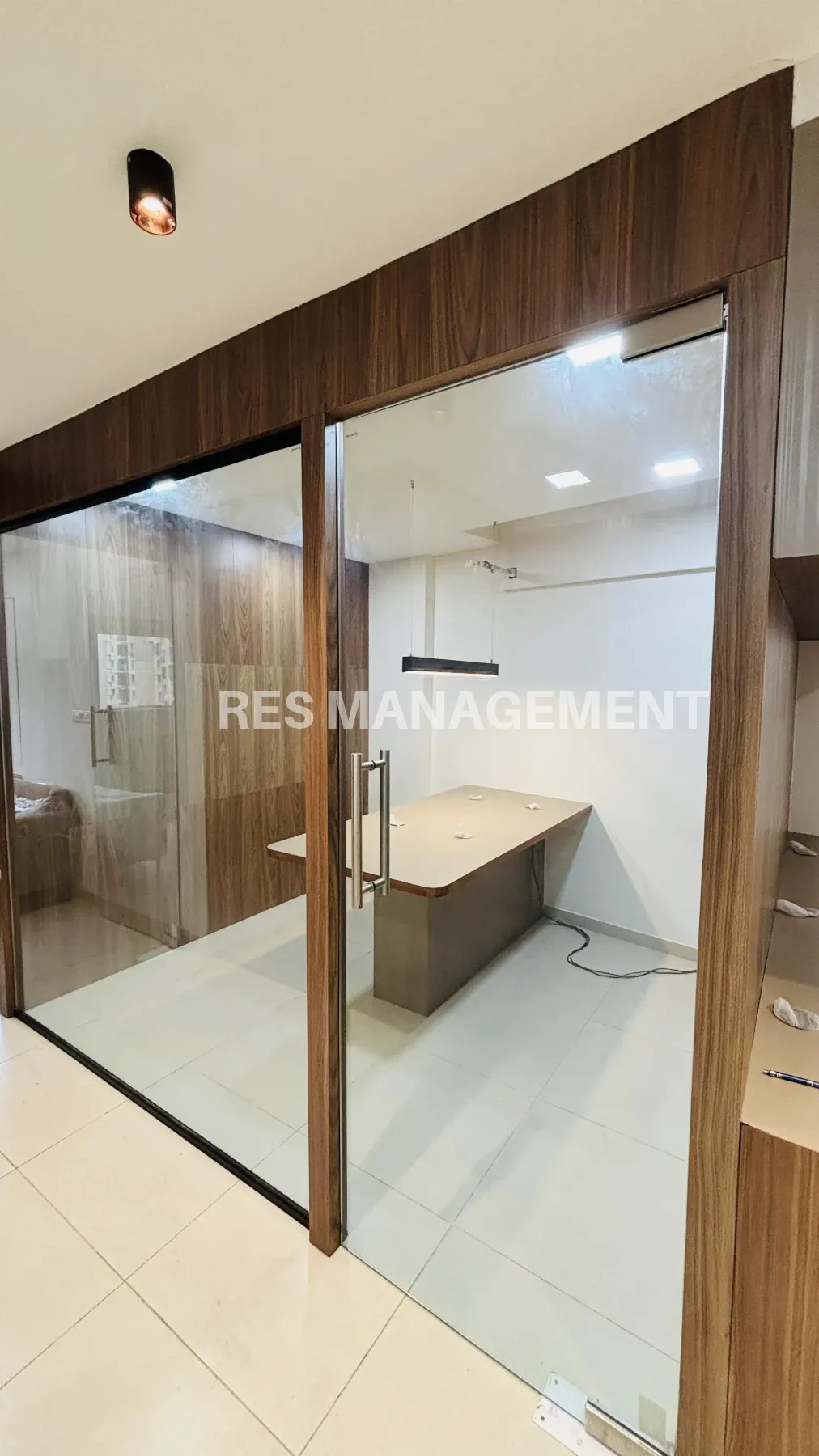 Fully Furnished office for Rent Shyamal 1 cabin 1 conference 5 seating