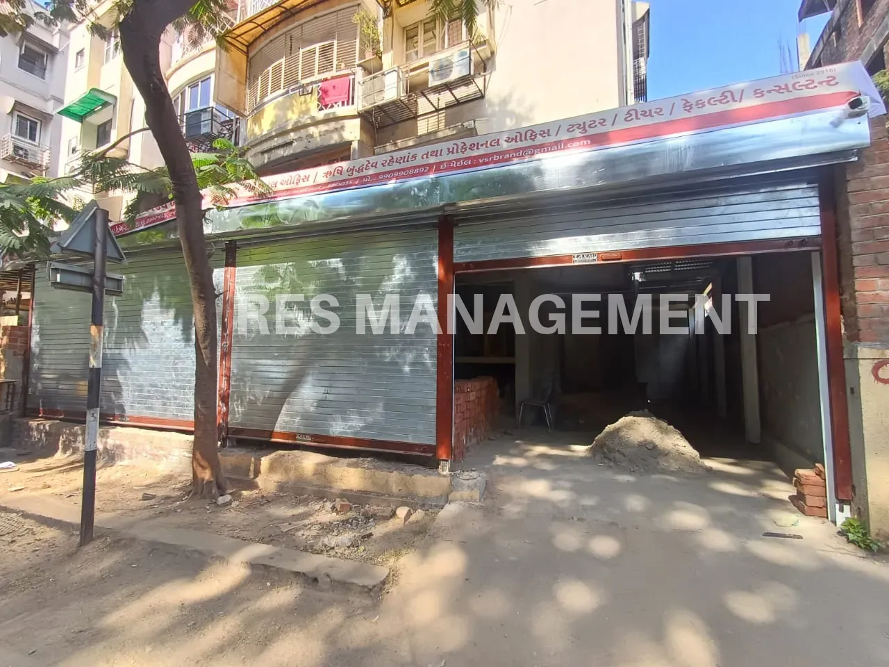 Sajan apprtment commercial flat ground + first floor showroom for rent