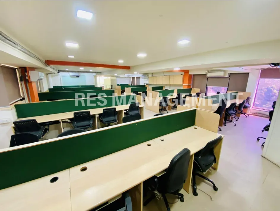 Fully Furnished office for Rent Satellite 2 cabin 1 conference  89 seating