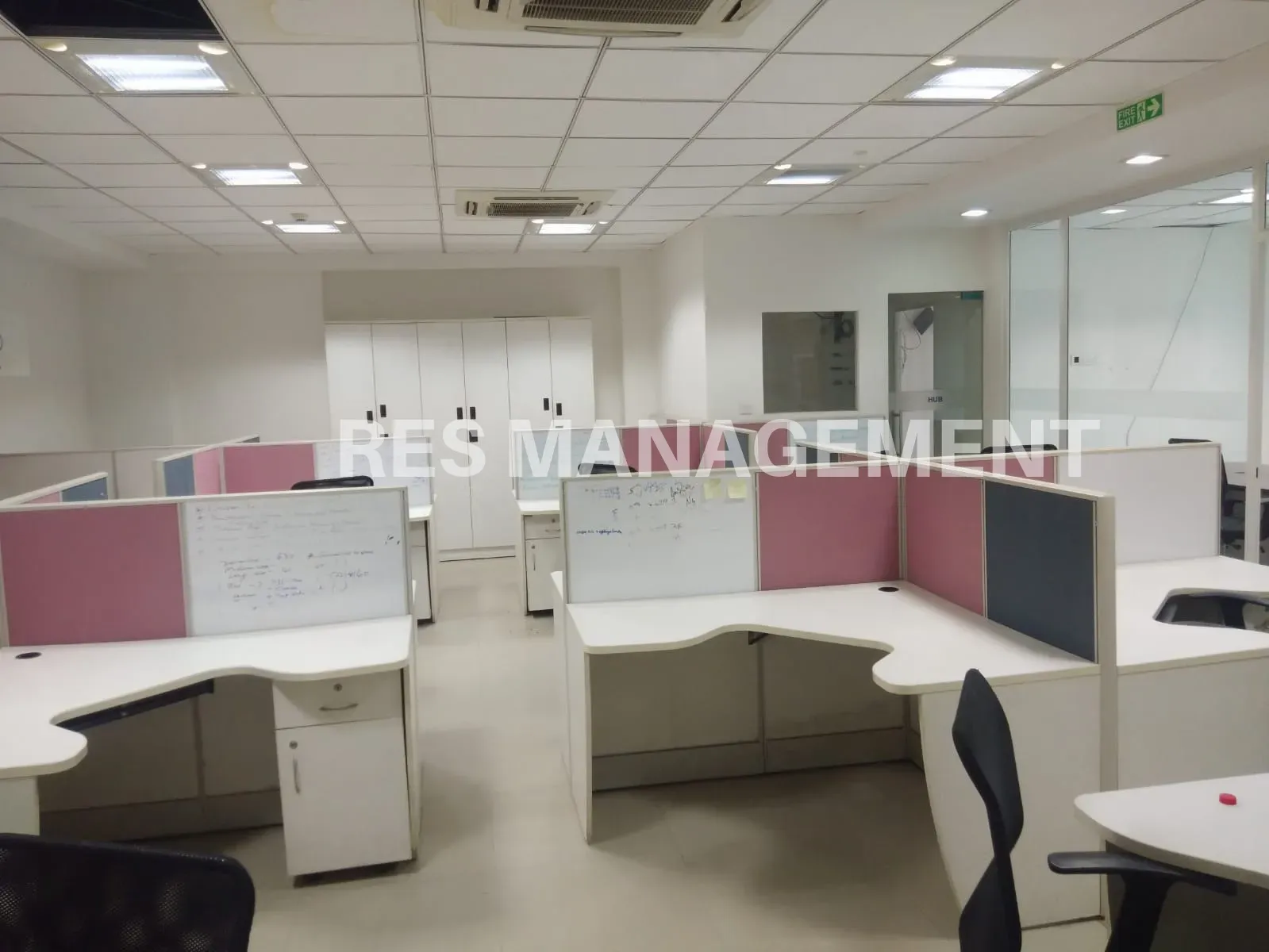 Fully Furnished office for Rent sg highway prahladnagar  2 cabin conference 25 seating