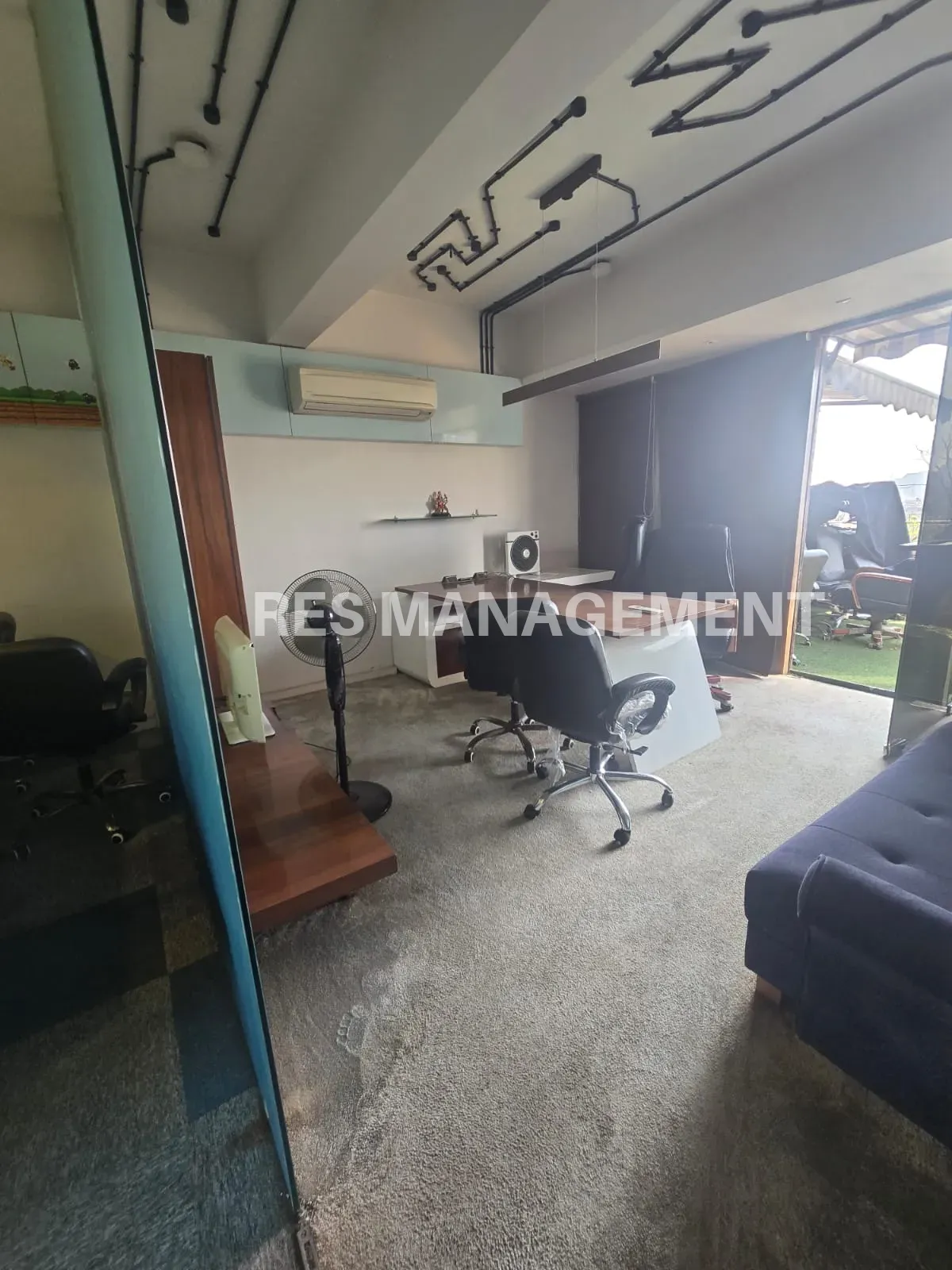 Fully Furnished office for Rent Vastrapur 1 cabin CONFERENCE 42  seating