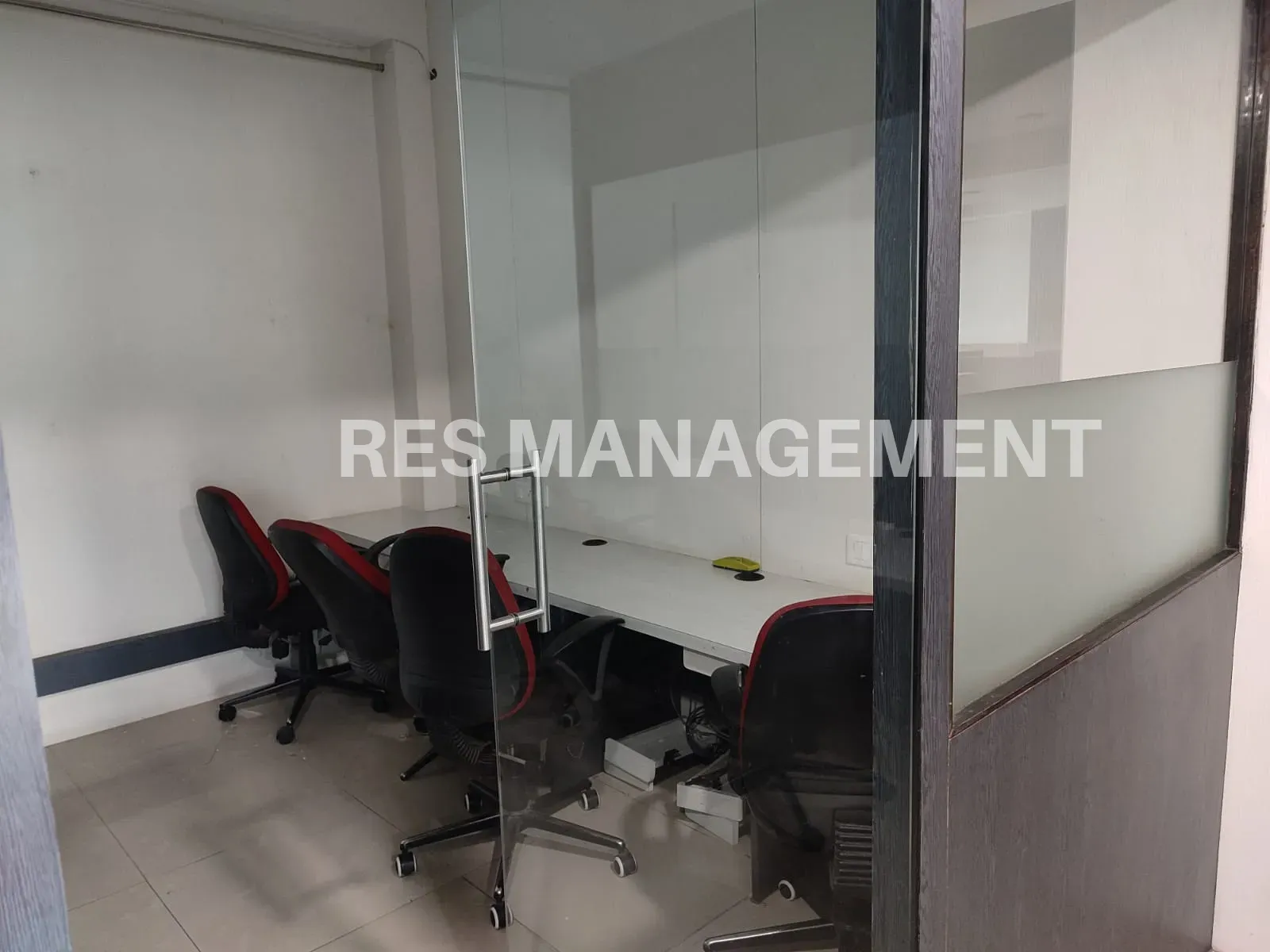 Fully Furnished office for Rent prahladnagar 3 cabin 1 conference 50  seating