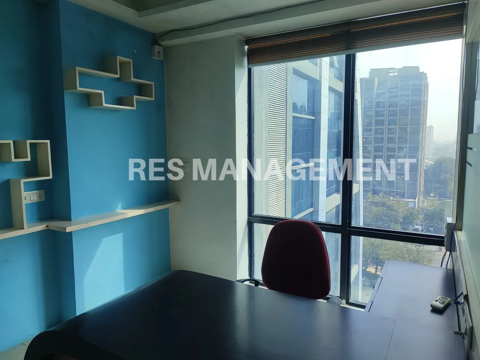 Fully Furnished office for Rent prahladnagar 3 cabin 1 conference 50  seating