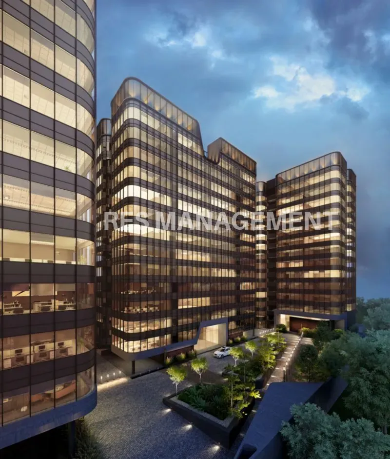 Fully Furnished office for Rent Thaltej 5 cabin 120 seating conference