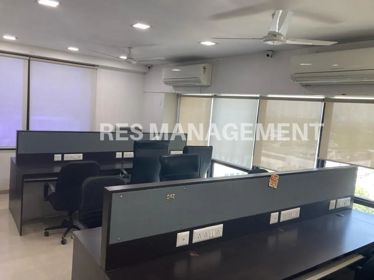 Fully Furnished office for Rent SG Highway  Prahlad nagar  1 cabin 16 seating