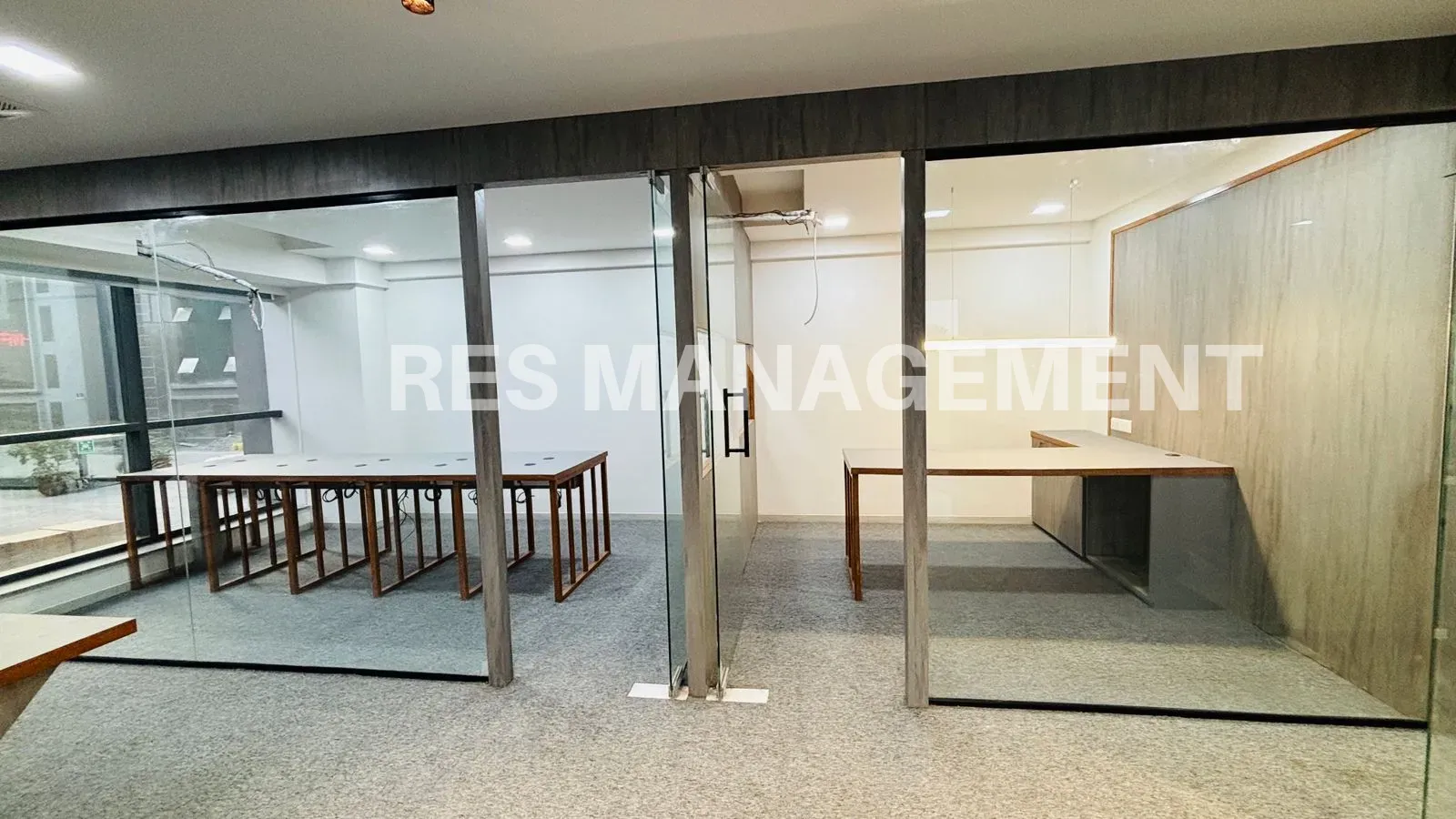 Fully Furnished office for Rent SG Highway 2 cabin conference 16  seating