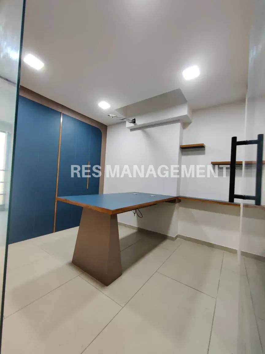 Fully Furnished office for Rent Bodakdev1 cabin Conference 12  seating