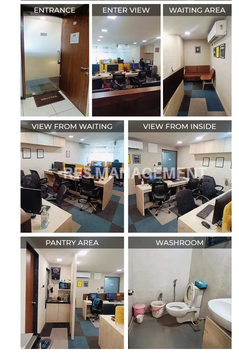 Fully Furnished office for Rent in Shivalik Shilp
