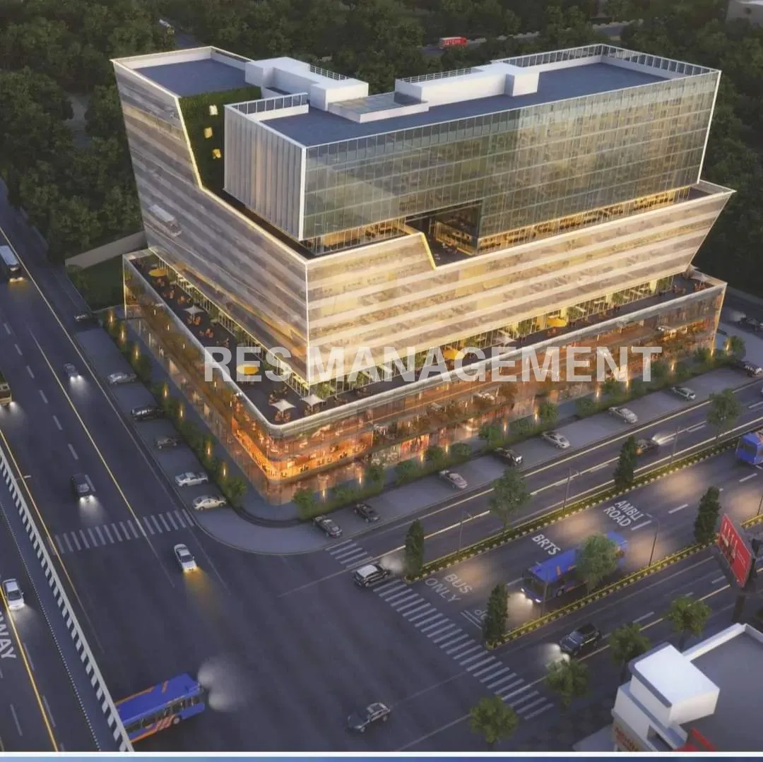 Fully Furnished office for Rent SG Highway 1 cabin conference 22 seating Shivalik Shilp