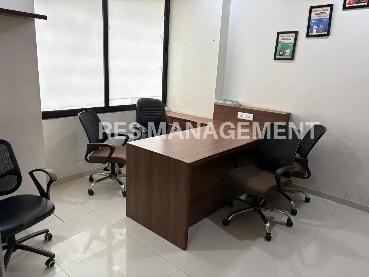 Fully Furnished office for Rent science city road 2 cabin conference  29 seating