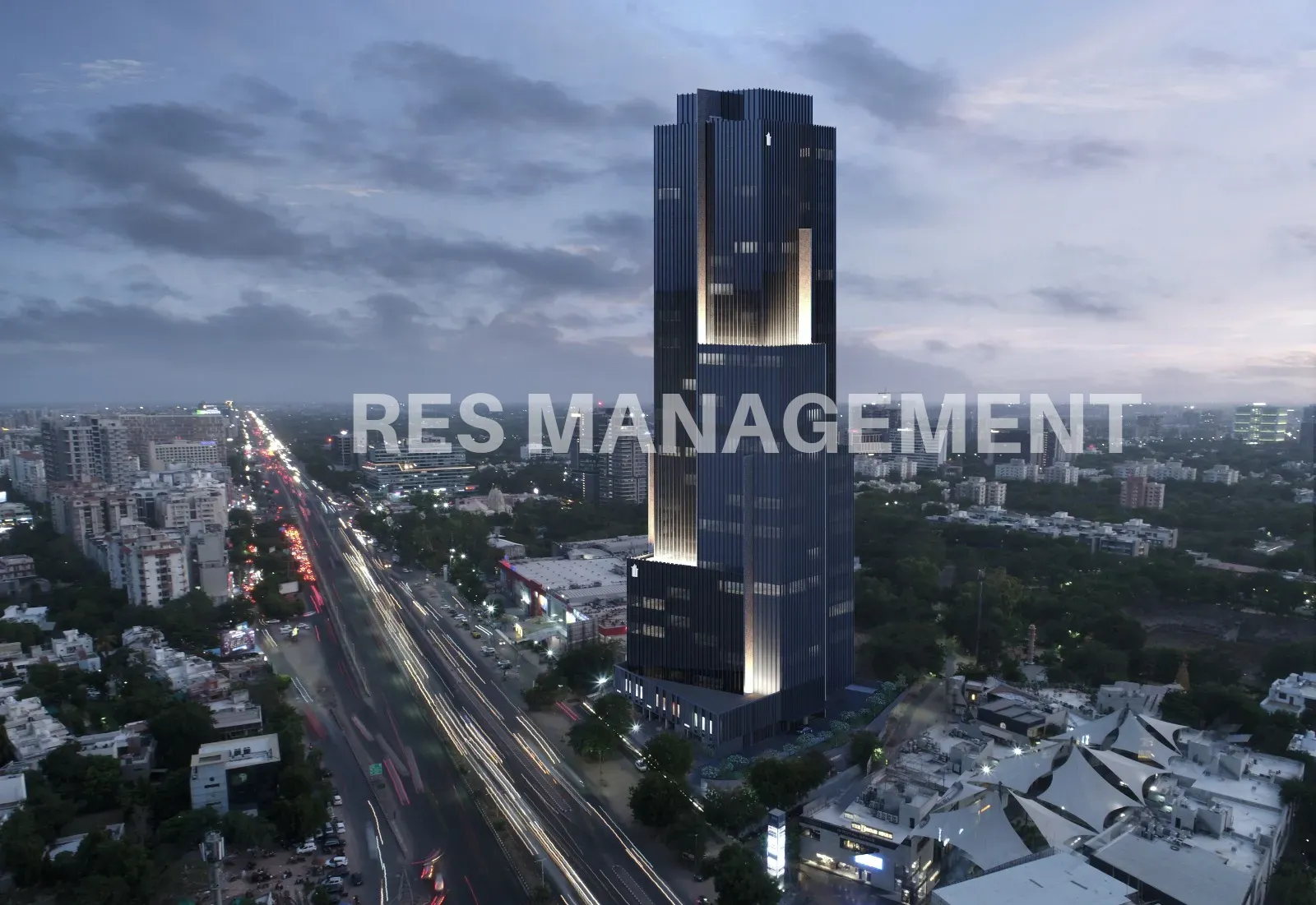 TITANIUM WORLD TOWER SG HIGHWAY AHMEDABAD