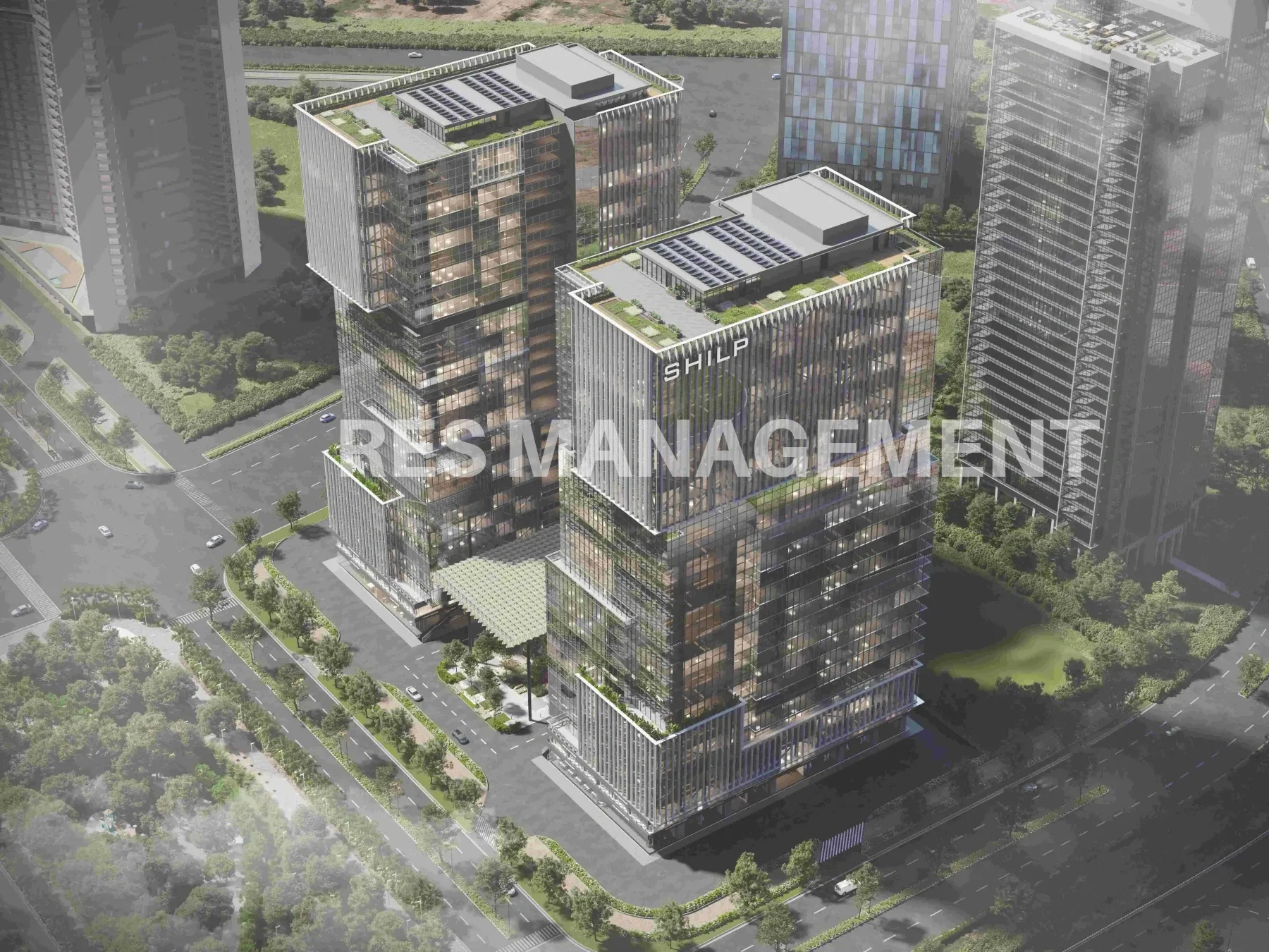 Shilp Twin Towers, GIFT City 