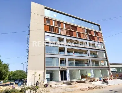 Shilp Satved ground floor showroom for rent