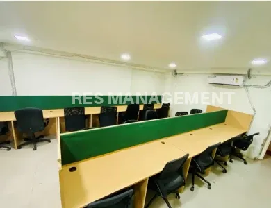Fully Furnished office for Rent Satellite 2 cabin 1 conference  89 seating