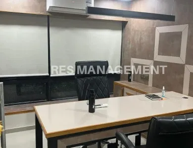 Fully Furnished office for Rent 3350 sq.ft. Satellite 3 cabin 59 seating conference  reception waiting