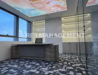 Fully Furnished office for Rent Ashram road 3 cabin 1 conference 80  seating