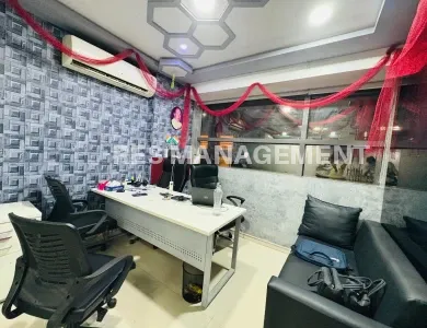 Fully Furnished office for Rent vastrapur 1 cabin 22 seating