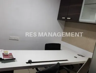 Fully Furnished office for Rent SG Highway 2 cabin 6 work station 1260 sq.ft.