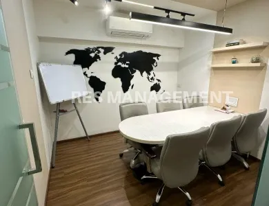 Fully Furnished office for Rent Sindhubhavan road 1 cabin conference 2 seating