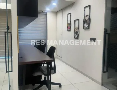 Fully Furnished office for Rent Sankalp iconic tower iscon ambli road 2 cabin 1 conference 