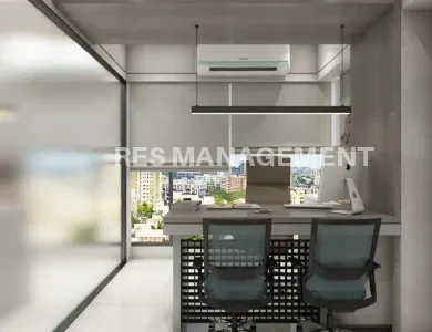 Fully Furnished office for Rent Shyamal Cross Road 2 cabin 8 seating