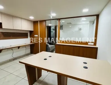 Fully Furnished office for Rentin PRahladnagar 1 cabin 7 seating