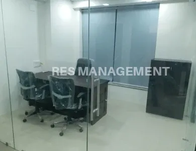 Fully Furnished office for Rent Prahladnagar 2 cabin 6 seating