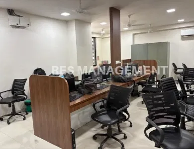 Fully Furnished office for Rent science city road 2 cabin conference  29 seating