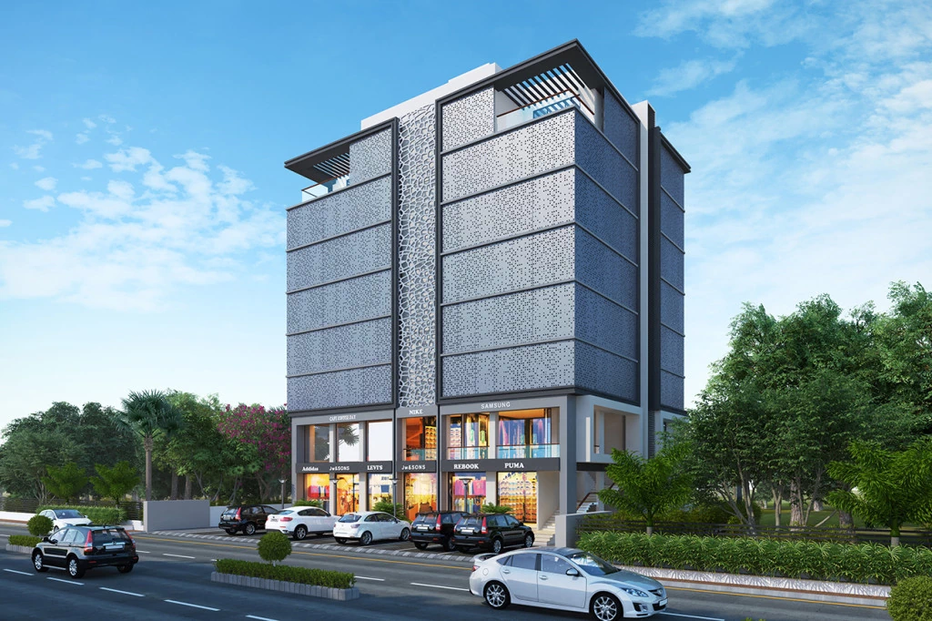 Saransh 2 The Business Hub in Ambawadi
