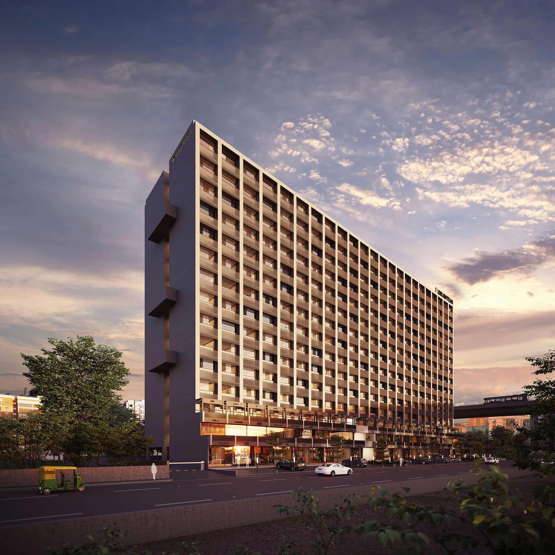 Showroom for Sale in Sun Gravitas, Shyamal, Ahmedabad