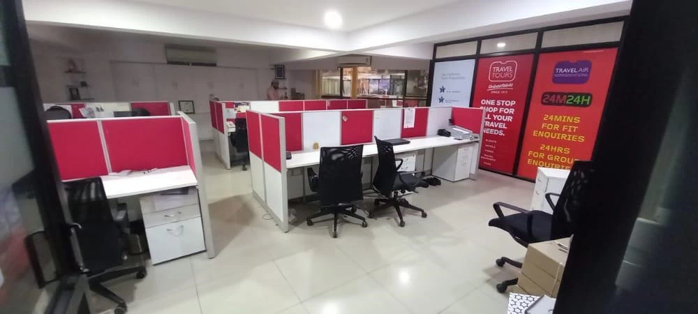 Fuly Furnished Office For Rent in CG Road 2000 ft 