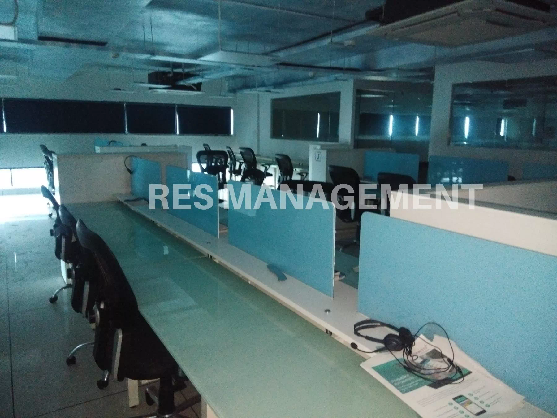 5 cabin conference 200 seating Fully furnished office For Rent In kp epitome
