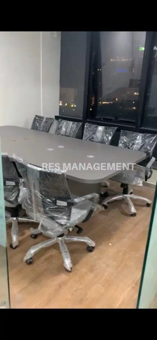 Fully furnished office For iscon Cross Road 1 cabin conference 20 seating