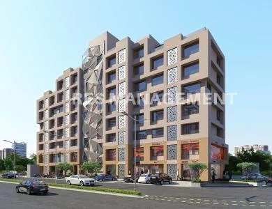Shop for Rent in Skylar Building Prahlad Nagar, Ahmedabad