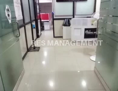 2000ft office For Rent Cg Road with 2 cabin 25 work stations