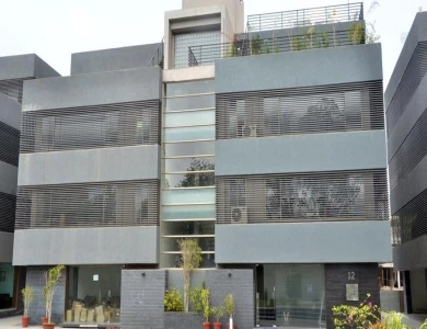 Aryan Corporate Park in Thaltej, Ahmedabad