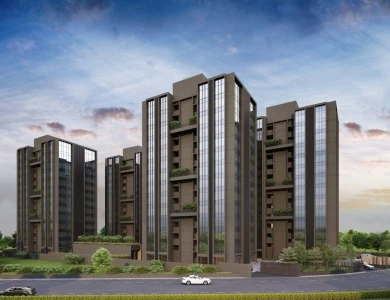 Goyal Titanium Business Park in Makarba, Ahmedabad