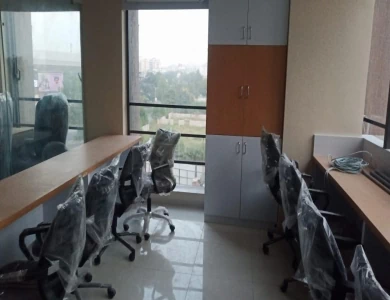 Fuly Furnished Office For Rent in SG Highway Behind Rajpath Club 931 sq.ft