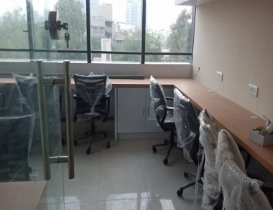 Fuly Furnished Office For Rent in SG Highway Behind Rajpath Club 931 sq.ft