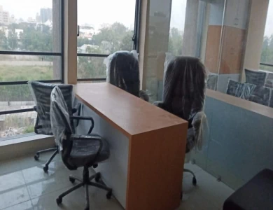 Fuly Furnished Office For Rent in SG Highway Behind Rajpath Club 931 sq.ft