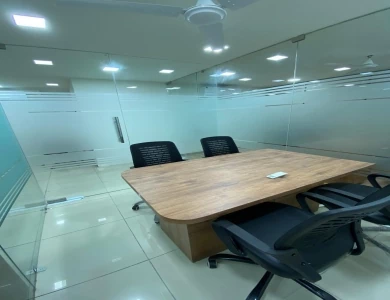 723 ft Fully Furnished Office For Rent with 2 cabin 8 seating at Keshavbaug