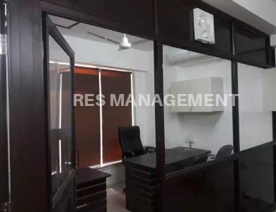 2 cabin 7 seating Fully furnished office for Rent Goyal palladium