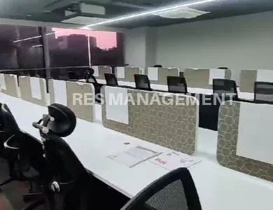 31 seater Manage space office in iscon ambli road