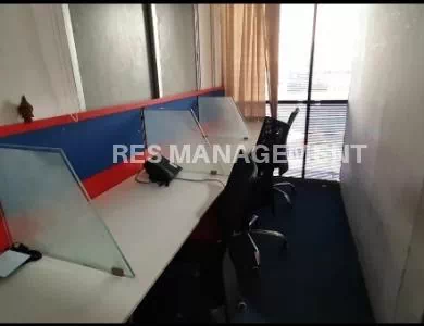1805 ft office With fully furnished Sg Highway 4 cabin conference 37 seating